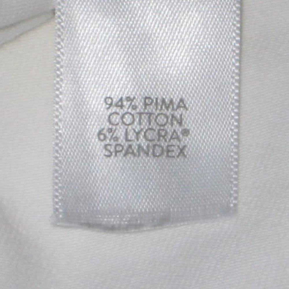 J. Jill Pima Ankle Length Leggings Size 1X White Cotton Pants Plus Never Worn - Picture 7 of 7